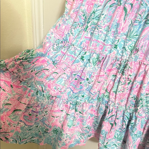 EUC LILLY PULITZER Jodee Swing Dress Medium - Picture 4 of 5